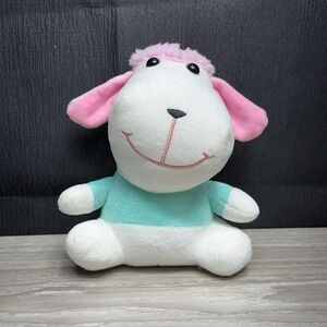 Pink Haired Blue‎ Shirt Plush Puppy